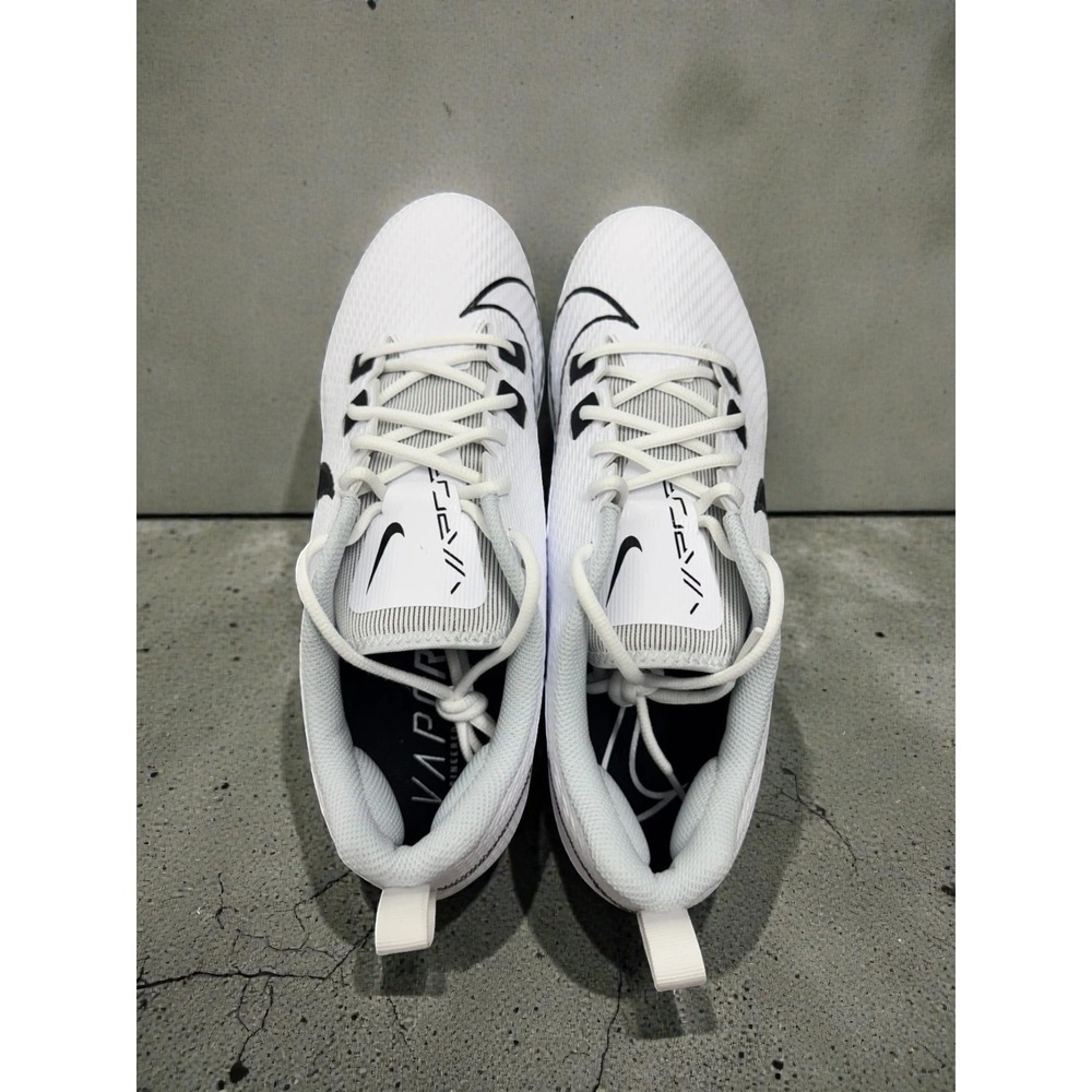 Nike Vapor Edge Speed 360 2 TB Football Cleats Men's 14 White Black FN7764-100 - Picture 5 of 8